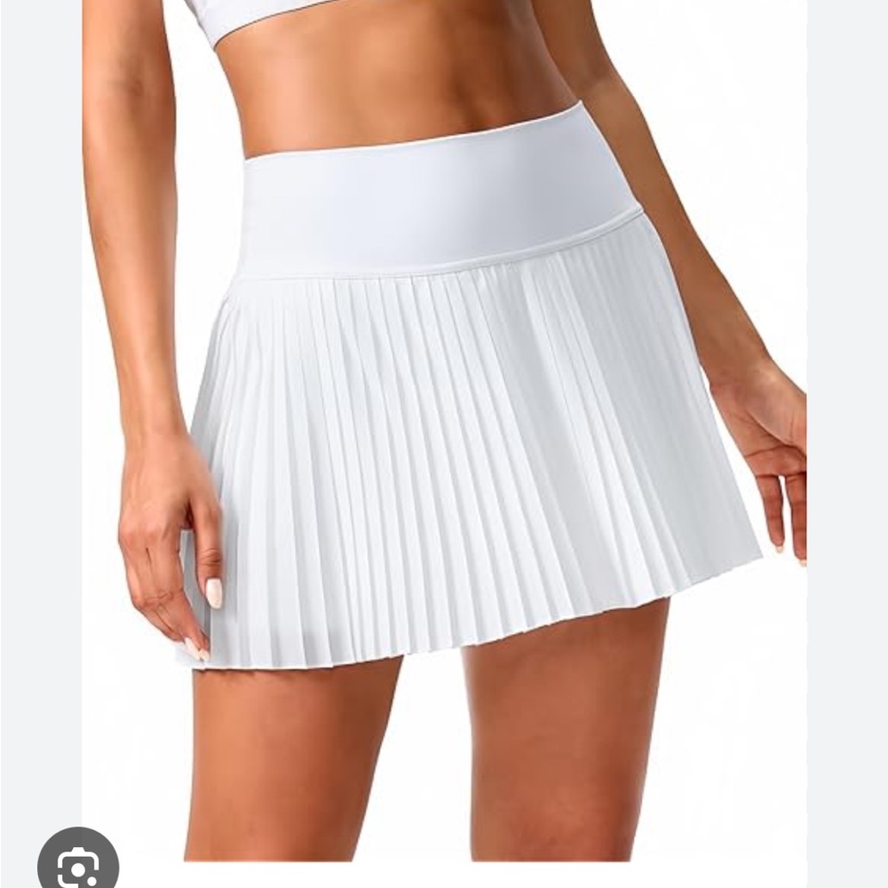 Women’s gap fit White Pleated Women's Skirts